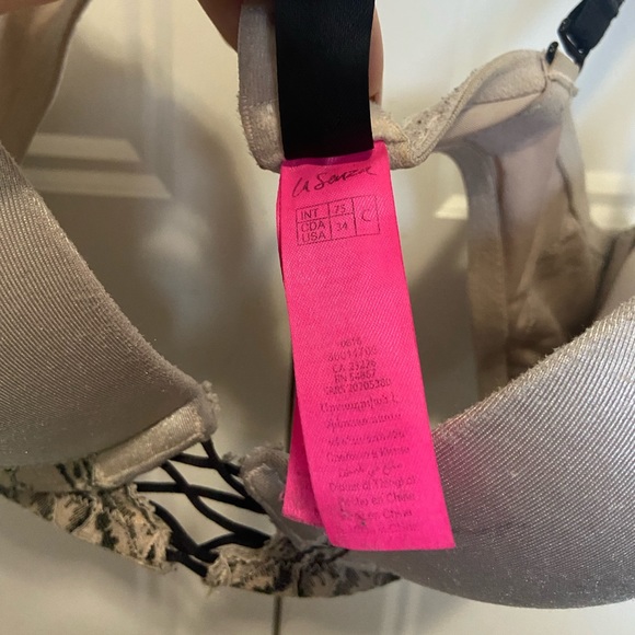 Used LaSenza HelloSugar Double Push Up Bra 34C - Picture 2 of 2